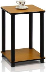 img 4 attached to 🪑 Furinno Turn-N-Tube End Table - Light Cherry/Black - 1-Pack, Enhanced SEO