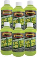 🛢️ tsi supercool p100-8d-6cp 100 pag viscosity oil plus u/v dye, 8 oz, 6 pack - enhanced for seo logo