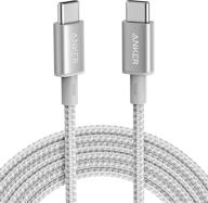 🔌 anker usb c cable 100w 10ft: high-speed charging for macbook pro 2020, ipad pro 2020, galaxy s20, and more logo