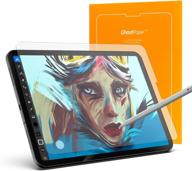 📝 ghostpaper premium matte screen protector for writing, sketching, drawing - compatible with ipad pro 11" (with/without m1 chips) or 2020 ipad air 10.9" - uppercase логотип