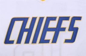 img 2 attached to 🏒 Hanson Brothers Charlestown Chiefs Hockey Jerseys - Jack #16, Steve #17, Jeff #18 - Slap Shot Movie Inspired