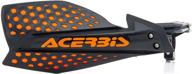 acerbis x-ultimate handguards (black/orange) logo