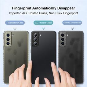 img 2 attached to Silicone Compatible Samsung Premium Anti Glare Cell Phones & Accessories for Cases, Holsters & Clips