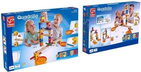 img 1 attached to Enhance Learning & Education with the Hape Quadrilla Wooden Construction Set!