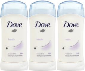 img 2 attached to 🌿 Dove Invisible Solid Deodorant Fresh 3-Pack - 2.6 oz for Long-Lasting Protection