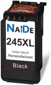 img 4 attached to NAIDE Remanufactured 245 XL Ink Cartridges for Canon 245 pg-245 XL Black Ink - Compatible with Canon Pixma MG2522 TS3122 MG3022 TR4522 IP2820 Printer (1 Black)