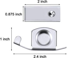 img 2 attached to Набор магнитных направляющих для швейного стежка: MG1 и G30 металлические направляющие для большинства швейных машин - 10 штук