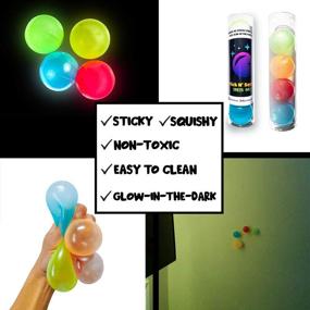 img 3 attached to 🧩 Squishy Sensory Sticky Ceiling Stress Reliever