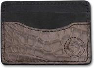 🐊 exquisite alligator skin wallet for men: unmistakable authenticity logo