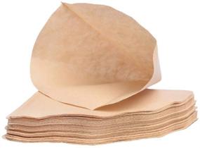 img 1 attached to Hario 02 Dripper Paper Filters Set - White & Natural 100 Sheets Each