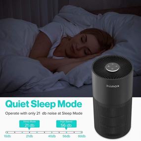 img 4 attached to 🌬️ WiFi-enabled Medical Grade H13 True HEPA Air Purifier for Large Rooms, Bedrooms, and Offices | Removes 99.97% of Dust, Bacteria, Viruses, Smoke, Mold, Allergens | Covers 356 sq ft | 100% Ozone Free