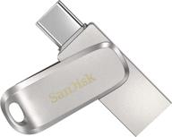 sandisk 256gb ultra dual drive luxe usb type-c - high-speed data transfer & stylish design logo