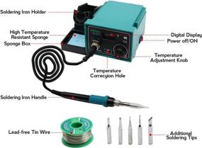 img 2 attached to Digital Soldering Station Equivalent Precision