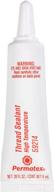 🔧 permatex 59214 high temperature thread sealant - 6ml tube, pack of 1 - white: efficient solution for airtight sealing logo