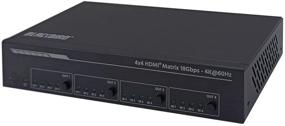 img 4 attached to Monoprice Blackbird HDMI Matrix 18Gbps