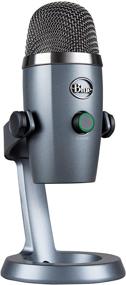 img 4 attached to 🎙️ Синий микрофон Blue Yeti Nano USB для ПК и Mac - Тенево-серый, микрофон для гейминга и стриминга, запись конденсаторного микрофона с эффектами Blue VO!CE, несколько диаграмм направленности и мониторинг без задержки.