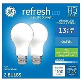 img 3 attached to GE Refresh 75W Daylight Dimmable Bulb