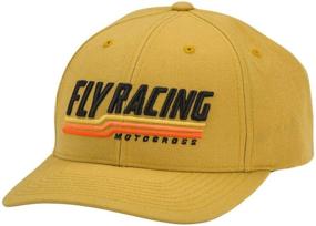 img 1 attached to Fly Racing Nostalgia Hat Mustard