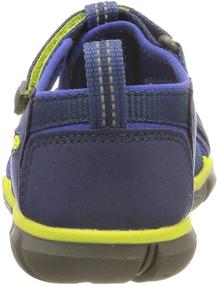 img 2 attached to Girls' KEEN Seacamp Sandal in Blue - Athletic Shoes for Kids