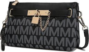 img 4 attached to 👜 Designer Signature Crossbody Wristlet: Women's Handbags, Wallets, and Wristlets
