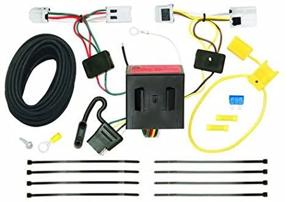 img 2 attached to 🔌 Tow Ready Tekonsha T-One T-Connector Harness for Nissan NV1500, NV2500, NV3500 - 4-Way Flat, Black (118553)