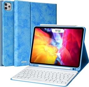 img 4 attached to 🔌 11-inch iPad Pro Keyboard Case: Tablet Accessories for Enhanced Productivity