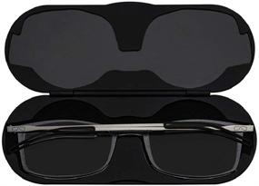 img 3 attached to 👓 SEO-Optimized: ThinOptics Frontpage Brooklyn Reading Glasses with Milano Aluminum Case