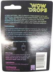 img 1 attached to 🌿 WOW Fresh Breath Drops, Pack of 2, 0.338 Fl oz