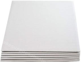 img 1 attached to 🍰 8-Inch Square Cakeboard with Coating, Pack of 25