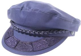 img 2 attached to 🧢 Genuine Greek Fisherman's Cap: Stylish Cotton Boys' Accessories and Hats & Caps