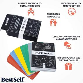 img 3 attached to 🗣️ BestSelf Co.'s Date Deck: Stimulating Conversation Prompts to Foster Connection, Intimacy, and Meaningful Discussion - 50 Cards