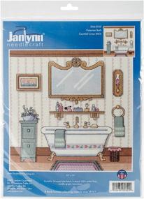 img 1 attached to 🧵 Enhance Your Cross Stitch Collection with Janlynn 006-0100 Victorian Bath Design