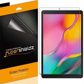 img 3 attached to 📱 Supershieldz (3 Pack) Samsung Galaxy Tab A 10.1 (2019) (SM-T510 Model) Screen Protector - High Definition Clear Shield 0.23mm (PET)