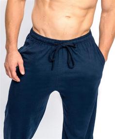 img 1 attached to 🛌 Comfy Brooklyn Jax Relaxed Pajama Bottoms with Pocket – Perfect for Lounging