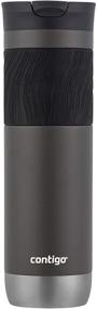 img 4 attached to Contigo SnapSeal Insulated Travel Mug: 24oz Sake Gray - Review, Benefits, and Features