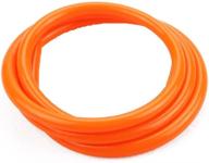 goofit orange tubing carburetor fuel tube petrol hose vent line for atv dirt bike go kart moped pocket bike logo