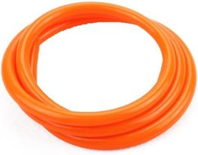 img 4 attached to GOOFIT Orange Tubing Carburetor Fuel Tube Petrol Hose Vent Line For ATV Dirt Bike Go Kart Moped Pocket Bike