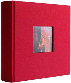 img 3 attached to 📷 Kolo Hudson 2up Red Photo Album - Holds 200 4x6 Photos for Better SEO