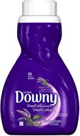 pack of 6 downy ultra liquid fabric softener, simple pleasures lavender serenity, 35-load (27 oz.) bottles logo