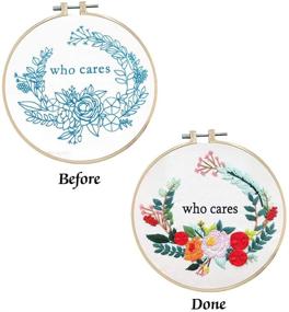 img 3 attached to Embroidery Pattern Cross Stitch Neddlepoint Beginner
