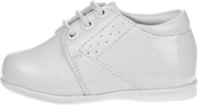 img 2 attached to Josmo First Steps Walking Toddler Boys' Shoes ~ Oxfords