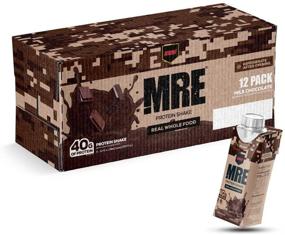 img 4 attached to 🥛 Redcon1 MRE Ready to Drink Protein Shake Milk Chocolate – Case of 12 for Quick Nutrition Boost!