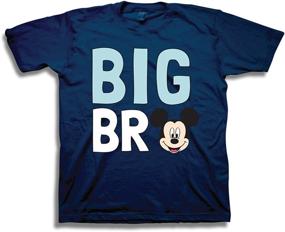 img 1 attached to 👕 Adorable Disney Mickey Minnie Siblings T Shirt for Boys: Trendy Clothing and Stylish Tops, Tees & Shirts