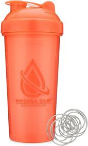 img 1 attached to Hydra Cup - [6 Pack] Original Shaker Bottles, 28-Ounce 🍶 Max Value Blender Bundle, Protein Shaker Cups, Set of 6 Vibrant Colors.