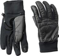 🧤 x-large spyder glissade hybrid gloves: essential men's accessories in gloves & mittens logo