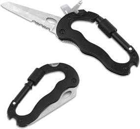 img 2 attached to Oright Multitool Carabiner Foldable Stainless