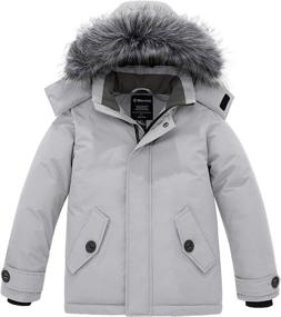 img 4 attached to 🧥 Boys' Clothing: Wantdo Winter Puffer Jacket, Thick Jackets & Coats