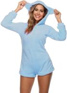 👗 stylish and comfortable women's jumpsuit sleepwear playsuit by amiliashp: enhance your clothing collection logo