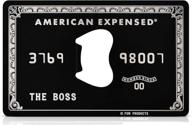 🍻 stainless steel american expensed black credit card bottle opener [2 pack] - the ultimate wallet-sized gift for birthdays, bachelor parties, and beer festivals - fun products логотип