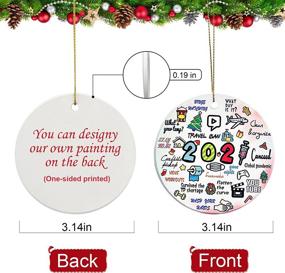 img 1 attached to Emoin Christmas Decorations Personalized Decoration